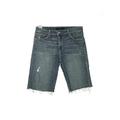 Joe's Jeans Denim Shorts - Mid/Reg Rise: Blue Mid-Length Bottoms - Women's Size 29 - Dark Wash