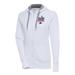 Women's Antigua White Kansas City Chiefs Super Bowl LVIII Champions Victory Raglan Full-Zip Jacket