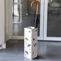 KIHOUT Deals Wrought Iron Office Umbrella Stand Foyer Home Decoration Storage Bucket Umbrella Iron Stand