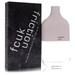 2 Pack of FCUK Friction by French Connection Eau De Toilette Spray 3.4 oz For Men