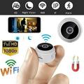 Mini Wireless Camera HD 1080P WiFi Security Camera Small Cam Night Vision Motion Detection with 360Â° Adjust Snake Tube Portable Camera and Easy to Install