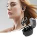 Pretxorve On-ear Sports Bluetooth Headset with Extra Long Battery Life No Ear Open Bluetooth Headset Black