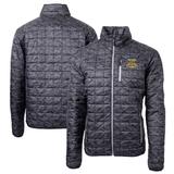 Men's Cutter & Buck Black North Carolina A&T Aggies Rainier Primaloft Eco Full-Zip Hooded Jacket