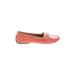 Clarks Flats: Red Print Shoes - Women's Size 8 - Round Toe