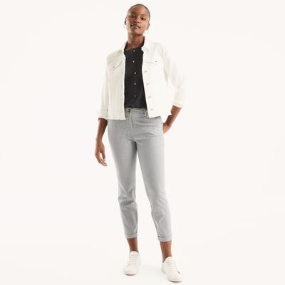 Nautica Women's Striped Chino Pant Tropic Wave, 2