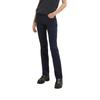 Straight-Jeans TOM TAILOR "Alexa Straight", Damen, Gr. 34, Länge 30, blau (clean rinsed blau denim), Denim/Jeans, Obermaterial: 98% Baumwolle, 2% Elasthan. Futter: 65% Baumwolle, 35% Polyester, casual, gerade lang, Jeans, in 5-Pocket-Form