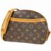 Louis Vuitton Bags | Louis Vuitton Blois Crossbody Shoulder Bag Monogram Leather Brown | Color: Brown | Size: W 9.4 X H 7.3 X D 4.3 " (Approx.)