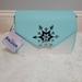 Disney Bags | Frozen Elsa Snowflake Glitter Crossbody | Color: Blue/White | Size: Os