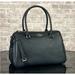 Kate Spade Bags | Kate Spade Leather Medium Duffle Satchel Crossbody Shoulder Bag $399 Black | Color: Black | Size: Os