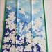 Anthropologie Kitchen | Anthropologie Perennial Flowers Watercolor Towel Nwt | Color: Blue/White | Size: Os