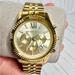 Michael Kors Accessories | New Michael Kors Mk8281 Lexington Gold Stainless Steel Chronograph Men's Watch | Color: Gold | Size: Os