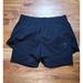 Athleta Shorts | Athleta Shorts Womens Small Black Racer Run 2 In 1 Running Workout | Color: Black | Size: S