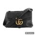 Gucci Bags | Gucci - Calfskin Gg Marmont Shoulder Bag Black (401173) | Color: Black | Size: Os
