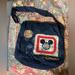 Disney Bags | Mickey Disney World Canvas Shoulder Bag | Color: Blue | Size: Os