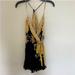 Free People Dresses | Nwt Free People Wrap Dress, Size S | Color: Black/Yellow | Size: S