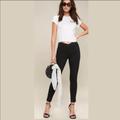 Free People Jeans | Free People Jean Leggings Size Short Nwt | Color: Black | Size: 27 Short