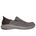 Skechers Men's Slip-ins RF: Parson - Faustino Sneaker | Size 9.5 | Brown | Textile | Vegan