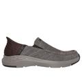 Skechers Men's Slip-ins RF: Parson - Faustino Sneaker | Size 10.0 | Brown | Textile | Vegan