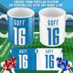 Detroit Personalised American Football Mug Cup Great Christmas Gift For American Football Fans Add Any Name & Number Lions