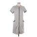 Freedom Trail Casual Dress: Gray Dresses - Women's Size Large