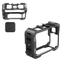 JOYSOG Aluminum Frame Cage with Silicone Lens Cap for Insta360 Ace Pro/Ace Camera Protective Cage Case Accessories Kit