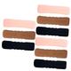 Beaupretty 9 Pcs Silicone Makeup Brush Bag Make up Brush Holder Silicone Makeup Brush Holder Makeup Bag Organizer Cosmetic Bag Women Lipsticks Bag Toiletries Silica Gel Multifunction Travel