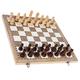 ibasenice 4 Sets Kids Toy Chess Boards for Adults Kids International Chess European International Kid Toy Aldult Toys Educational Toy Travel Chess Board Foldable Game Chess Child Wood