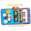 SAFIGLE 2pcs Music Mat Game Blanket Toddler Music Toys Music Mat Keyboard Toy Floor Piano Mat Piano Drum Mat Kids Rugs Kids Toy Floor Keyboard Mat Baby Cloth Fall to The Ground Piano Keys