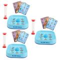 Toyvian 3 Sets Ball Blowing Machine Game Chess Kids Blowing Toy Balance Blowing Toys Floating Blowing Ball Game Chess Toys for Kids Blow Cup and Ball Toy Child Decompressor Abs Puzzle