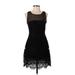 Cynthia Cynthia Steffe Casual Dress - Mini: Black Dresses - Women's Size 4