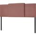 Upholstered Headboard, King/Full/Queen, Pink