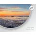 ART TERRITORY California Beach Print, Sunset Canvas Print or Poster, Extra Large Horizontal Wall Art in Blue/Orange/Pink | Wayfair P_913_30x60