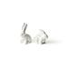 Coton Colors Rabbit Salt & Pepper Shaker Set Ceramic in White | 2.4 H x 1.8 W in | Wayfair RAB-SSNP