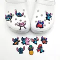 Disney-Breloques de chaussures CAN o & Stitch Series pour Crocs décorations de chaussures