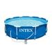Intex Steel Frame Set Pool Steel in Blue | 15' W x 42" H | Wayfair 26723EH