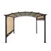 Pabin Inc 12 Ft. W x 9 Ft. D Metal Pergola w/ Canopy Metal | 96 H x 141.73 W x 111.42 D in | Wayfair SCTPSG-912B