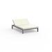 Vondom Posidonia Outdoor Aluminum Double Chaise Lounge Metal in Gray | 14.5 H x 47.25 W x 72.75 D in | Wayfair 54731-5037-1100