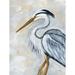 Ebern Designs Heron by Yvette St. Amant Print Paper, Solid Wood in Blue | 24 H x 18 W x 1.25 D in | Wayfair B845483AB7BE472EA53F5CE10672AB24
