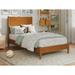 Millwood Pines Earby Bed Wood in Brown | 44.2913 H x 42.5984 W x 79.626 D in | Wayfair 9BB8F184B3B14B148EA75E9424FEC889