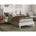 Millwood Pines Earby Bed Wood in White | 44.2913 H x 42.5984 W x 84.5079 D in | Wayfair A8CA20FB8E8649D0A51C6490600BE233