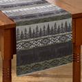 Bungalow Rose Shyli Runner Striped Jacquard Table Runner in Brown | 54 W x 13 D in | Wayfair ABB92B8E88844AB9BE2AACEEF2EFAE7F