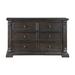 Alcott Hill® Claiborn 6 - Drawer Dresser Wood in Brown | 41 H x 66.5 W x 19.5 D in | Wayfair 80520D137F254F5AA9B95621504513EE