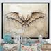 Winston Porter Minimalism Bat Open Wings I - Print on Canvas Metal | 16 H x 32 W x 1 D in | Wayfair A0D17D58F2834D45806E06148A453C1B