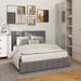 Latitude Run® Platform Bed w/ A Hydraulic Storage System Upholstered/Linen in Gray | Queen | Wayfair 64F272F5A2CE4E1697E773323935D6FA