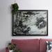 Wrought Studio™ Black & White Chinois I-Framed Gallery Wrapped Canvas in Black/Gray | 14 H x 20 W x 1.5 D in | Wayfair