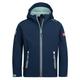 TROLLKIDS - Softshell-Jacke Kids Trollfjord In Navy/Aqua, Gr.176