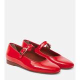 Patent Leather Mary Jane Ballet Flats