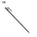 CAMPINGMOON Tent stake Tent Nail Carbon Steel Tent stake Nail Nail Secure Canopy Setup Nail - Carbon Rust-Proof Canopies Steel Secure Canopy Nail Reliable Shelter Steel Canopy Tent