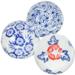 3 Pcs Adorable Aquarium Ornament Books Decor Pearl Accessories Ball Decorative Figurine Ceramic Floating Ceramics