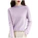 Women German Velvet Seamless Thermal Underwear Solid Color Slim Bottom Outer Wear Thick Warm Long Sleeves Top plus Size Thermal Shirts for Women Thermal Top for Women Cotton plus Size Thermal Shirt